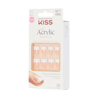 Thumbnail for Kiss Salon Acrylic Press On Nails, gel nail wraps – long – CrazyGels