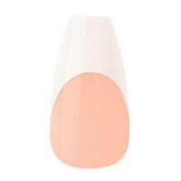 Thumbnail for Kiss Salon Acrylic French Nail Manicure gel nail wraps – french long – CrazyGels
