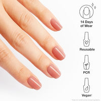 Thumbnail for Opi Xpress On Somewhere Over The gel nail wraps – long – CrazyGels