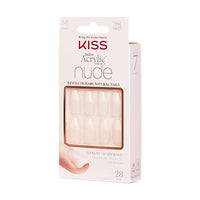 Thumbnail for Kiss Salon Acrylic French Manicure Set, gel nail wraps – french long – CrazyGels