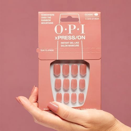 Opi Xpress On Somewhere Over The gel nail wraps – long – CrazyGels