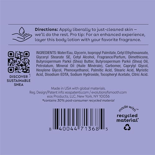 eos Shea Better Body Lotion- Vanilla Cashmere