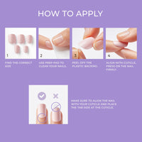 Thumbnail for Kiss Impress Color Press On Nails gel nail wraps – long – CrazyGels