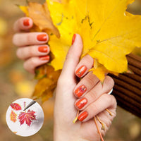 Thumbnail for 12 Sheets Flowers Nail Art Nail Nail Wraps with 8 Sheets Thanksgiving Nail Art Nail Nail Wraps