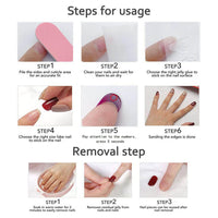 Thumbnail for Medium Luxury Almond 3d False Nails gel nail wraps – almond medium – CrazyGels