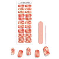 Thumbnail for Semi Cured Gel Nail Strips - 20 Extra Long Nail Nail Wraps │ Long-Lasting & Salon-Quality with Soft Gel Finish │ Easy Application & Removal - Includes Nail File & Wooden Stick (Pink)