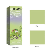 Thumbnail for HOYGI Cold Pressed Black Castor Oil for Hair Growth, 2 Pack