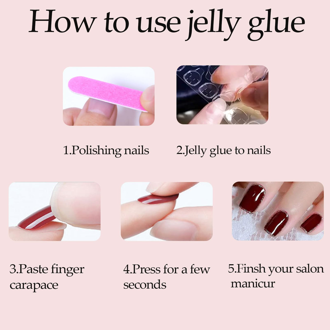 WAFOLOZE Nails Press ons,White Ombre Short Square Press on Nails Fake Nails Glossy Acrylic Artificial Nails Stick on Nails for Women 24Pcs