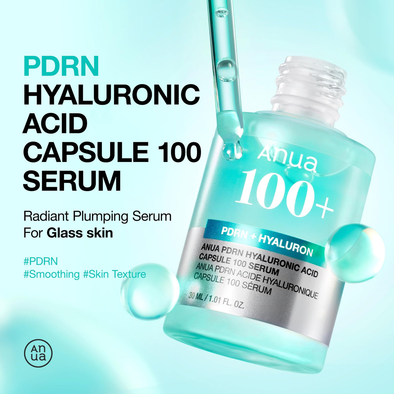 Anua Hydration & Barrier Support Duo, Salmon DNA serum with Ceramide barrier moisturizer, Glass skin for long-lasting hydration, Korean Skincare Set