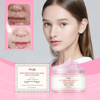 Thumbnail for HOYGI pink clay face mask routine image