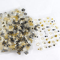 Thumbnail for 30 Sheets Gold Nail Nail Nail Wraps and 18 Sheets Colorful Nail Nail Nail Wraps