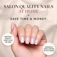 Thumbnail for Glamnetic Press On Nails Pinky Promise gel nail wraps – pink long – CrazyGels