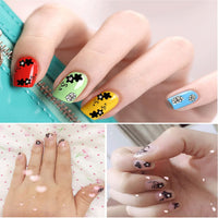 Thumbnail for 30 Sheets Black Nail Nail Nail Wraps and 24 Sheets Blue Nail Nail Nail Wraps
