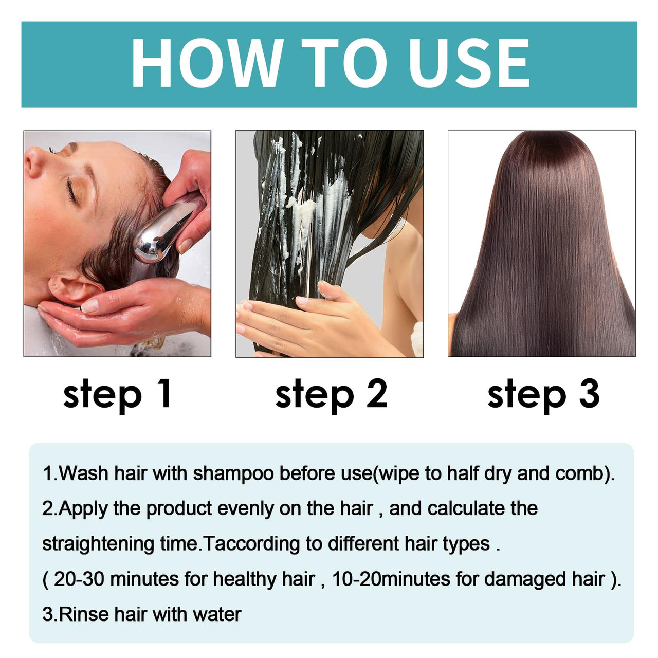 2 Pack Silk and Gloss Protein Straightening Cream for Hair