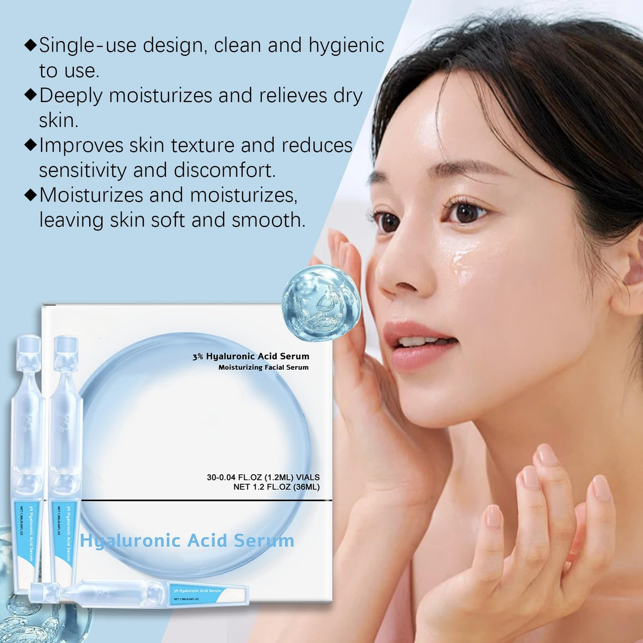 3% Hyaluronic Acid Serum - Tubes