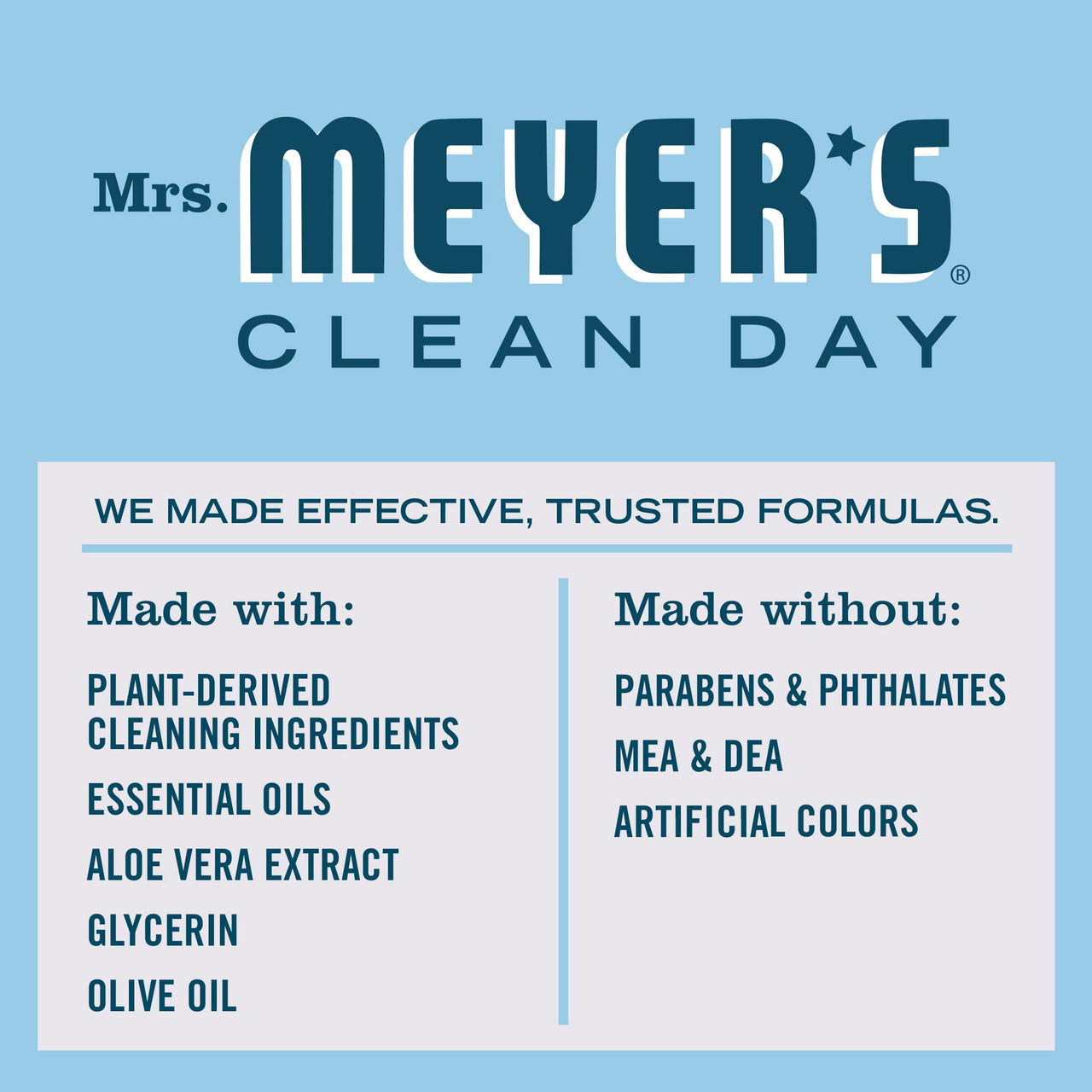 Mrs. Mayers Clean Day - Refill -  Rainwater