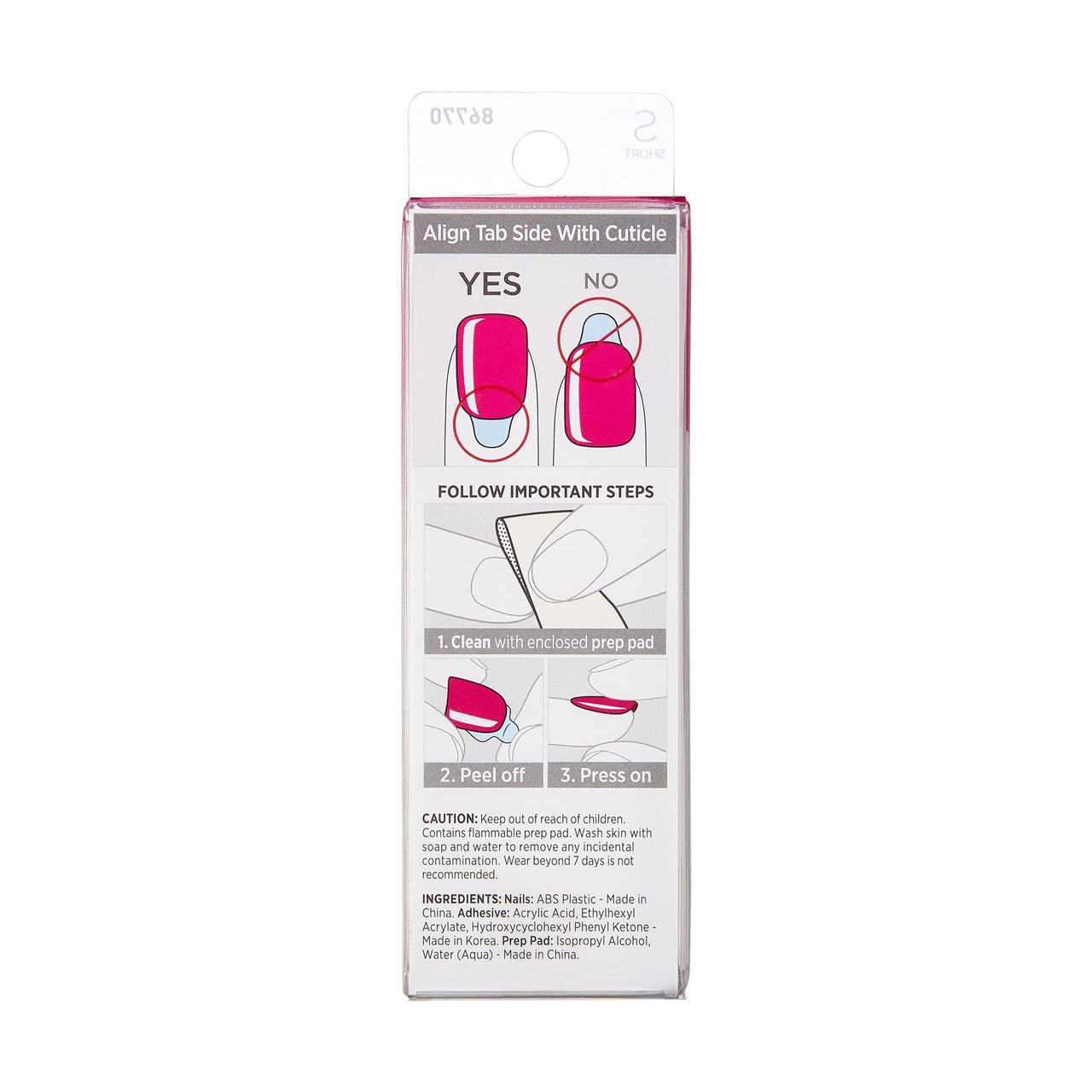Kiss Impress Color Press On Nails gel nail wraps – long – CrazyGels