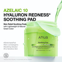 Thumbnail for Anua Azelaic 10 Hyaluron Redness Soothing Toner Pads