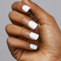 Thumbnail for KISS imPRESS No Glue Mani Press On Nails, , 'Frosting', White, Short Size, Squoval Shape, Includes 30 Nails, Prep Pad, Instructions Sheet, 1 Manicure Stick, 1 Mini File | Premium Nail Wraps