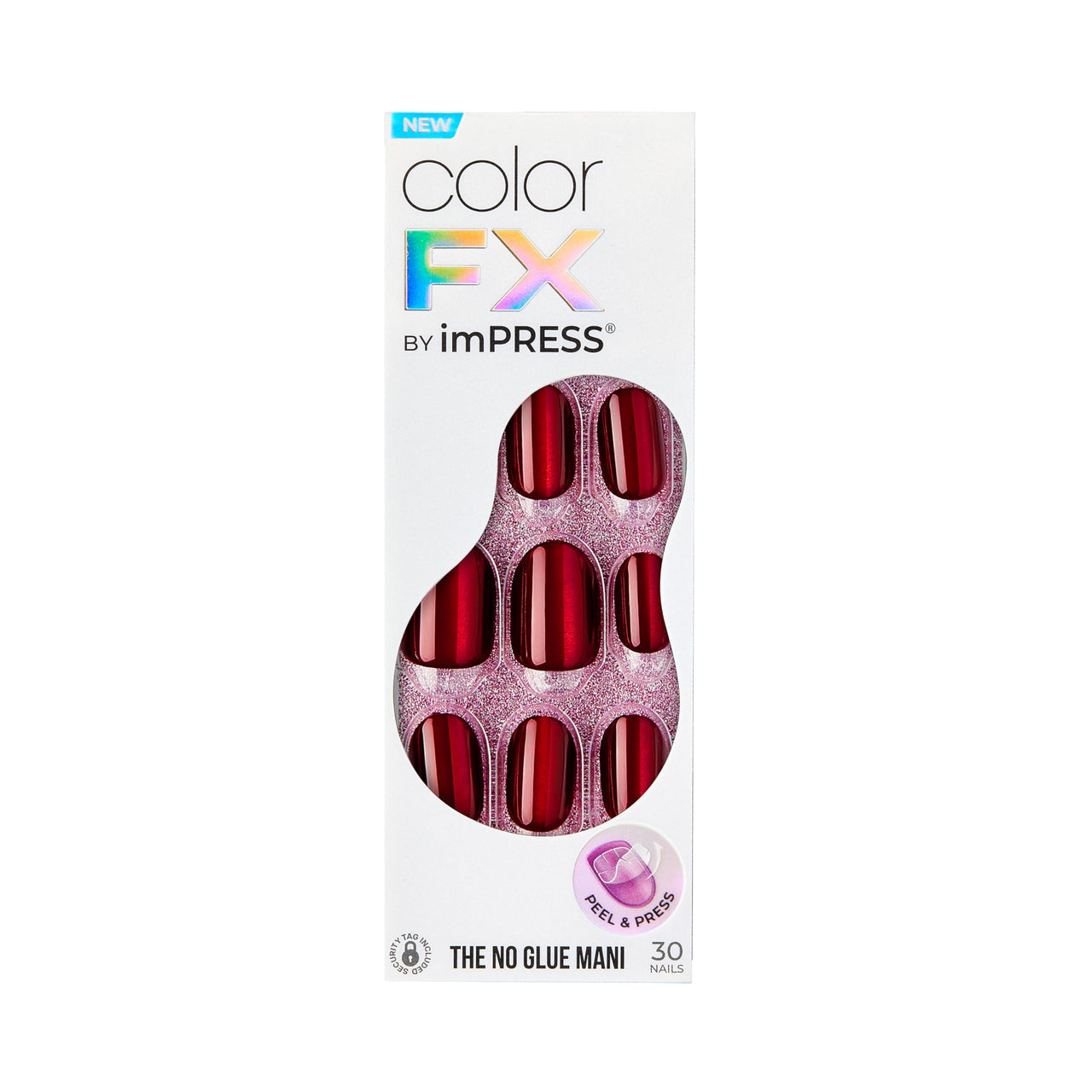 Kiss Impress No Glue Mani Press gel nail wraps – long – CrazyGels