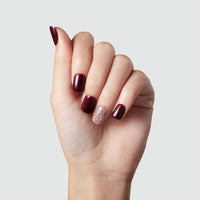 Thumbnail for KISS imPRESS No Glue Mani Press On Nails, Design, 'No Other', Red, Short Size, Squoval Shape, Includes 30 Nails, Prep Pad, Instructions Sheet, 1 Manicure Stick, 1 Mini File | Premium Nail Wraps