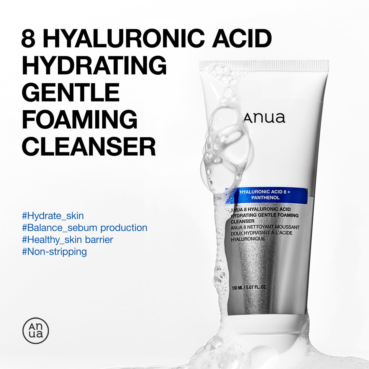 ANUA Gentle Double Cleanser Duo usage information image
