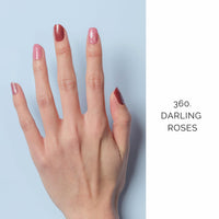 Thumbnail for NAILOG Semi Cured Gel Nail Strips, 20 Pcs Red Long Lasting Nail Nail Wraps Extra Long Nail Nail Wraps with Glossy Gel Finishing for Spring Summer, Darling Roses