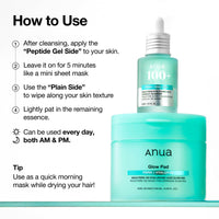 Thumbnail for Anua PDRN Deep Hydrating Prep & Boost Duo,Youthful looking & Moisture Plumping Synergy, Salmon DNA, Hyaluronic Acid, Mini Sheet mask for Day & Night Routine, Korean skincare set