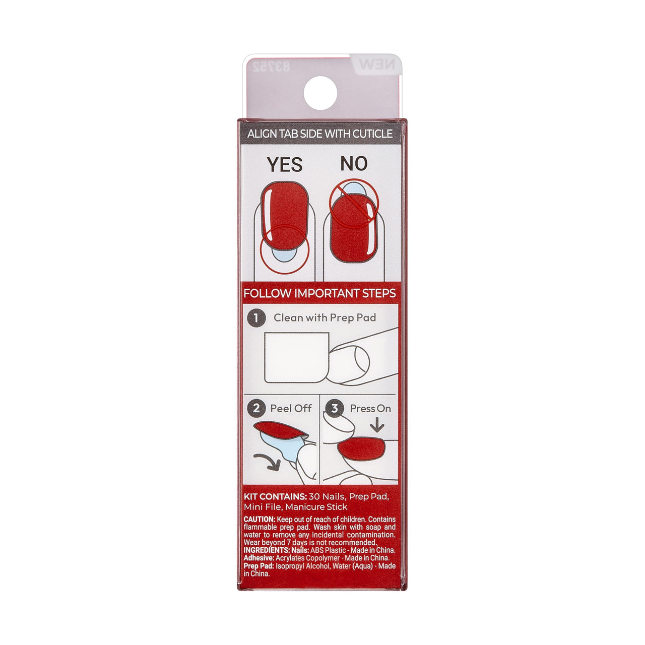 Kiss Impress Color Polish Free Solid gel nail wraps – long – CrazyGels
