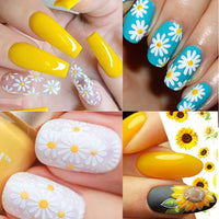 Thumbnail for 12 Sheets Flowers Nail Art Nail Nail Wraps with 8 Sheets Thanksgiving Nail Art Nail Nail Wraps