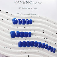 Thumbnail for Blue Press on Nails Short Square Fake Nails Glue on Short Square Nails Press ons, Soft Gel Acrylic Glue on Stick on Nail for Women Thick Reusable Solid Color 24pcs, Royal Blue