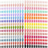 Thumbnail for Maitys 720 Pieces 30 Sets Medium Square Fake Nails Solid Color Press on Nails Glossy Artificial Coffin Fingernail for Women Girls Ballet Dancer Accessories(Sweet Colors)