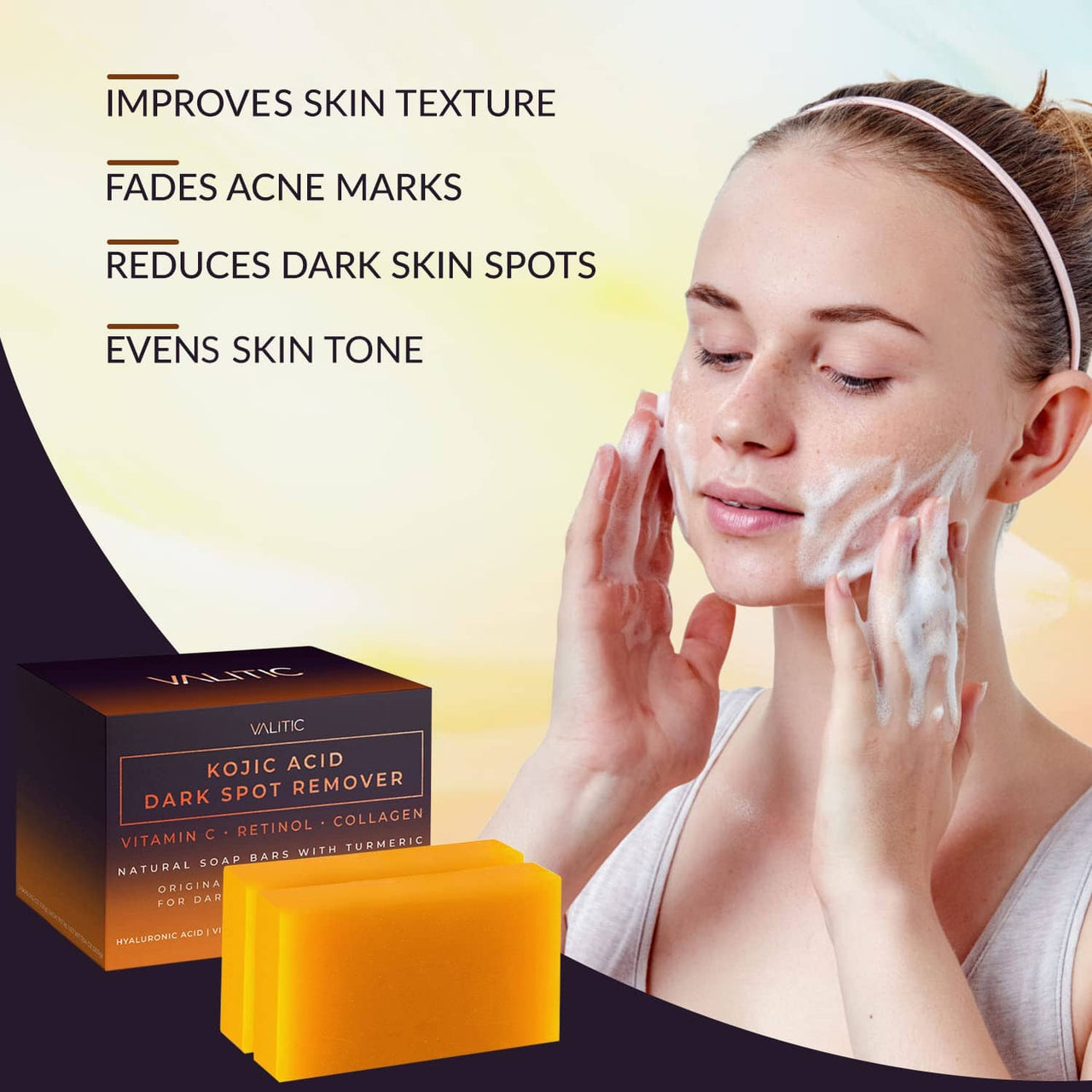 VALITIC Kojic Acid Brightening Soap