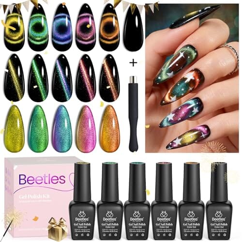 Beetles Gel Polish Cat Eye Gel Nail Polish Set