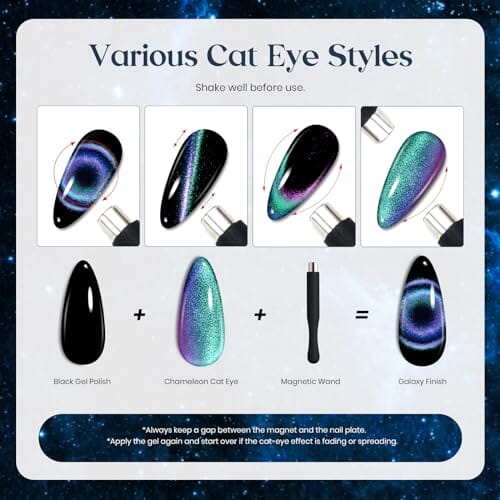 Beetles Gel Polish Cat Eye Gel Nail Polish Set