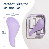 Thumbnail for Crave Naturals Hair Care Purple Crave Naturals Glide Thru Detangling Brush