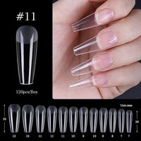 Thumbnail for Crazy Gels Coffin A11 Nail Art Press on False Nails Fake Nails Coffin Gel Nails Extension System Full Cover Short Nail Soft Gel Tips Accessories Tool