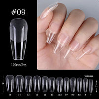 Thumbnail for Crazy Gels Nail Art Press on False Nails Fake Nails Coffin Gel Nails Extension System Full Cover Short Nail Soft Gel Tips Accessories Tool