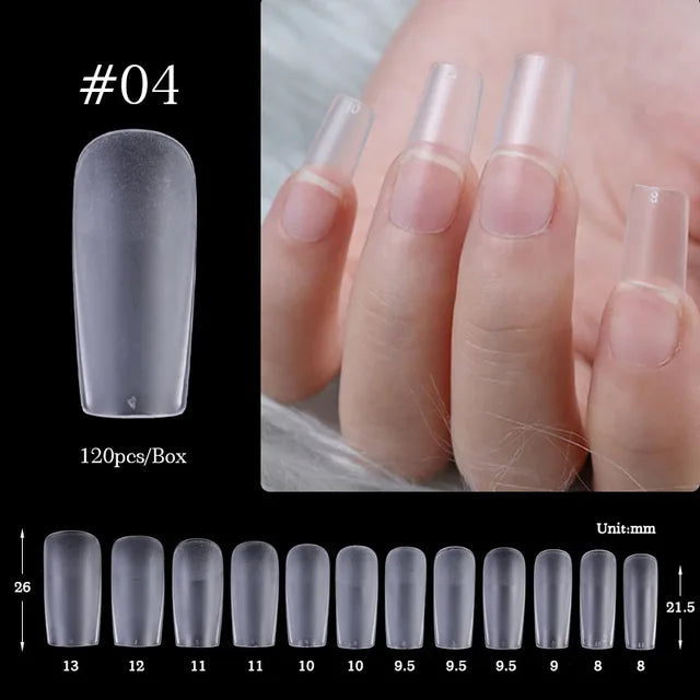 Crazy Gels Nail Art Press on False Nails Fake Nails Coffin Gel Nails Extension System Full Cover Short Nail Soft Gel Tips Accessories Tool