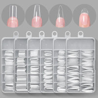 Thumbnail for Crazy Gels Nail Art Press on False Nails Fake Nails Coffin Gel Nails Extension System Full Cover Short Nail Soft Gel Tips Accessories Tool