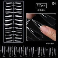 Thumbnail for Crazy Gels Nail Art Press on False Nails Fake Nails Coffin Gel Nails Extension System Full Cover Short Nail Soft Gel Tips Accessories Tool