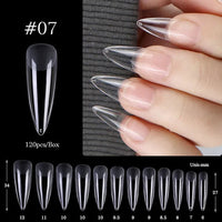 Thumbnail for Crazy Gels Nail Art Press on False Nails Fake Nails Coffin Gel Nails Extension System Full Cover Short Nail Soft Gel Tips Accessories Tool
