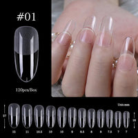 Thumbnail for Crazy Gels Square A04 Nail Art Press on False Nails Fake Nails Coffin Gel Nails Extension System Full Cover Short Nail Soft Gel Tips Accessories Tool