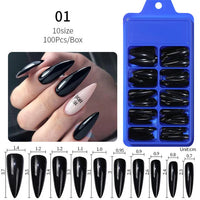 Thumbnail for Crazy Gels Water Droplets A05 Nail Art Press on False Nails Fake Nails Coffin Gel Nails Extension System Full Cover Short Nail Soft Gel Tips Accessories Tool