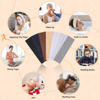 Thumbnail for DiyJibb Black Headbands for Women Non Slip - 7PCS