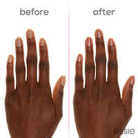 Thumbnail for essie essie Nail Care, 8-Free Vegan, Hard To Resist Nail Strengthener, Glow and Shine, pink tint, 0.46 fl oz