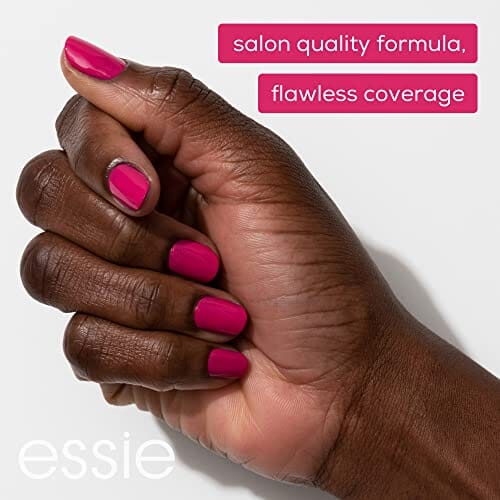 essie essie Salon-Quality Nail Polish, 8-Free Vegan, Sheer Pale Pink, Ballet Slippers, 0.46 fl oz