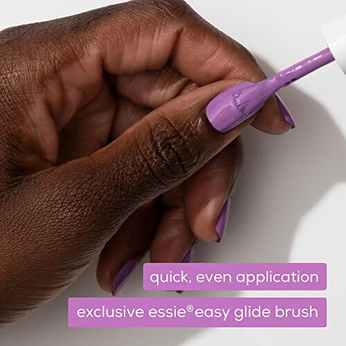 essie essie Salon-Quality Nail Polish, 8-Free Vegan, Sheer Pale Pink, Ballet Slippers, 0.46 fl oz