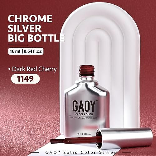 GAOY GAOY Red Gel Nail Polish