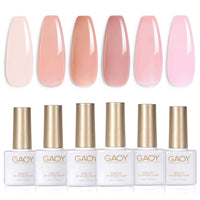 Thumbnail for GAOY Jelly Nude Pink | Gel Nail Polish | GAOY